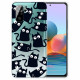 Xiaomi Redmi Note 10 / Note 10s Multiple Schwarze Katzen Cover