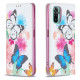 Flip Cover Xiaomi Redmi Note 10 / Note 10s Bunte Schmetterlinge