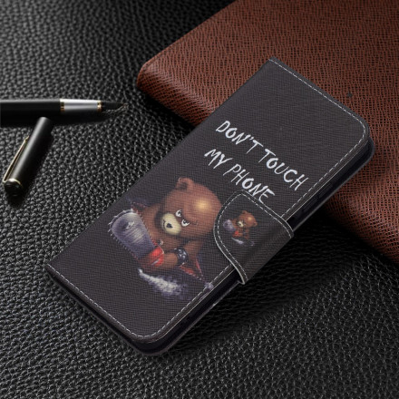 Xiaomi Redmi Note 10 / Note 10s Tasche Gefährlicher Bär