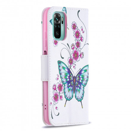 Xiaomi Redmi Note 10 / Note 10s Hülle Wunderbare Schmetterlinge