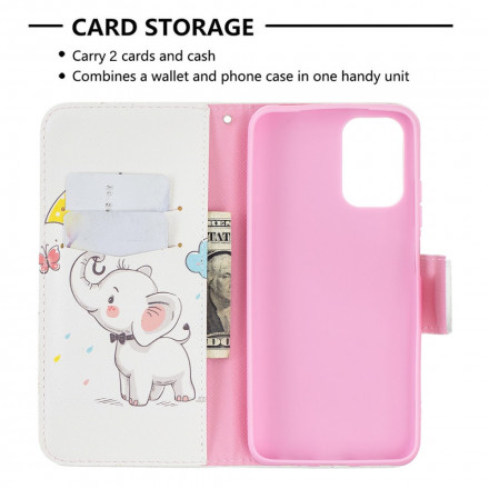 Xiaomi Redmi Note 10 / Note 10s Hülle Baby Elefant