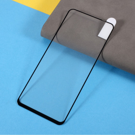 Xiaomi Redmi Note 10 / Note 10s Displayschutz aus gehärtetem Glas mit schwarzen Konturen