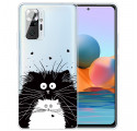 Xiaomi Redmi Note 10 Pro Cover Schau dir die Katzen an