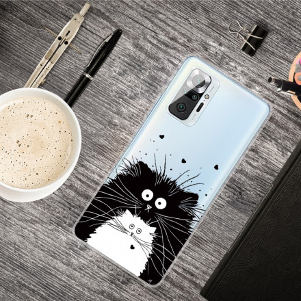 Xiaomi Redmi Note 10 Pro Cover Schau dir die Katzen an