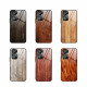 Hülle Xiaomi Redmi Note 10 Pro Panzerglas Holzdesign