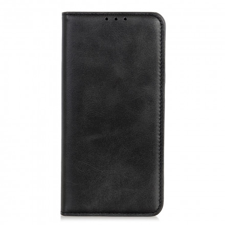 Flip Cover Sony Xperia 10 III Schlitzleder Eleganz