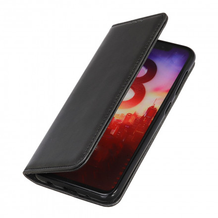 Flip Cover Sony Xperia 10 III Schlitzleder Eleganz