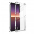 Transparentes Sony Xperia 1 III Cover mit IMAK Displayfolie