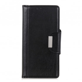 Sony Xperia 10 III Kunstleder Tasche Elegante Verschluss