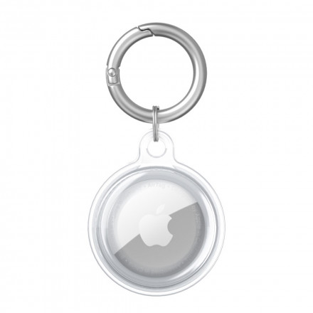AirTag Silikon-Schlüsselanhänger Transparent
