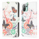 Xiaomi Mi 11 Lite / Lite 5G Hülle Schmetterlinge und Blumen