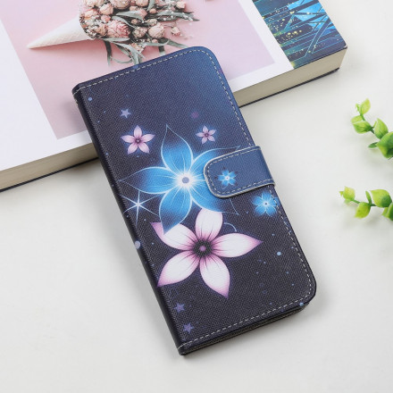Xiaomi Mi 11 Lite / Lite 5G Tasche Mondblumen mit Riemen