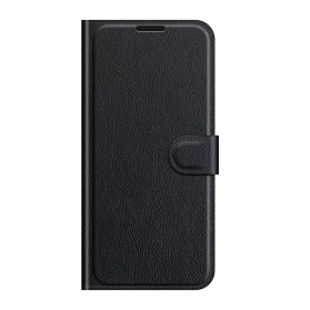 Oppo A54 5G / A74 5G Kunstleder Litschi Klassisch Hülle