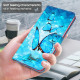 Xiaomi Mi 10T Lite 5G / Redmi Note 9 Pro 5G Light Spot Blaue Schmetterlinge Fliegendes Cover