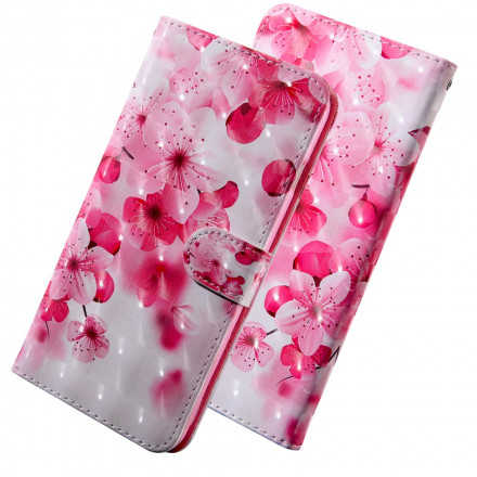 Xiaomi Mi 10T Lite 5G / Redmi Note 9 Pro 5G Hülle Rosa Blumen