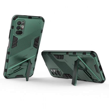 Xiaomi Redmi Note 10 5G Cover Abnehmbare Halterung Zwei Positionen Freisprecheinrichtung
