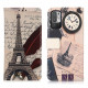 Hülle Xiaomi Redmi Note 10 5G Eiffelturm Des Dichters
