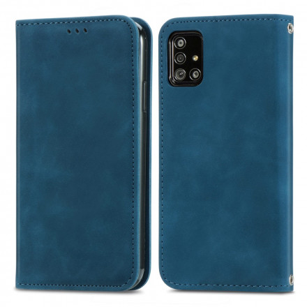 Flip Cover Samsung Galaxy A51 5G Kunstleder Vintage Flip Cover Samsung Galaxy A51 5G Kunstleder Vintage