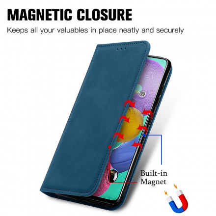 Flip Cover Samsung Galaxy A51 5G Kunstleder Vintage Flip Cover Samsung Galaxy A51 5G Kunstleder Vintage