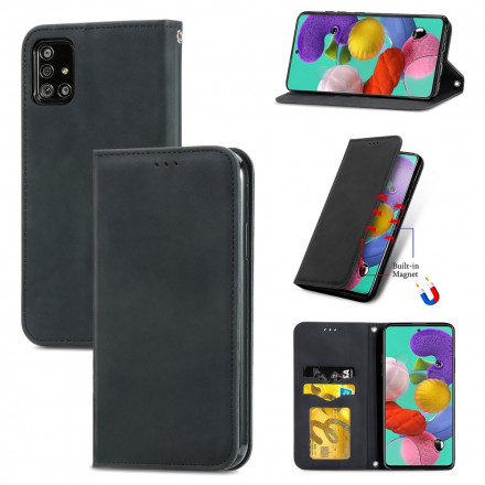 Flip Cover Samsung Galaxy A51 5G Kunstleder Vintage