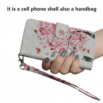 Xiaomi Redmi 6A Baum Rosa Tasche