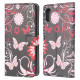 Hülle Samsung Galaxy XCover 5 Schmetterlinge und Blumen