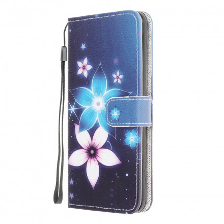 Samsung Galaxy XCover 5 Lunar Flowers Riemchen Tasche