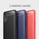 Samsung Galaxy XCover 5 Kohlefaser Cover Gebürstet