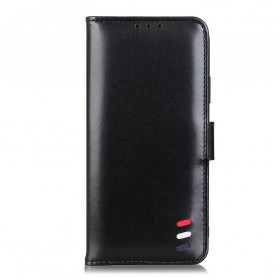 Hülle Samsung Galaxy XCover 5 Lederoptik Tricolor