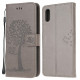 Samsung Galaxy XCover 5 Hülle Baum und Eulen mit Riemen