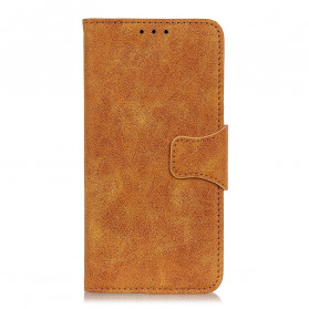Samsung Galaxy Cover 5 Schlitzleder Vintage Hülle