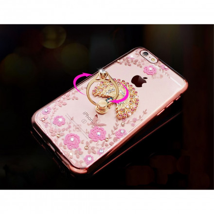Ring Halter Diamanten Mauve Smartphone