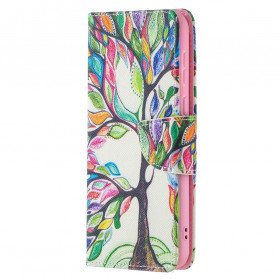 Huawei P50 Hülle Bunter Baum