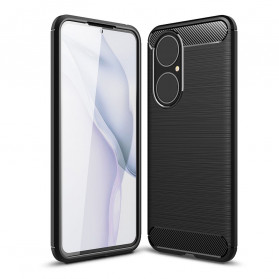 Huawei P50 Kohlefaser Cover Gebürstet