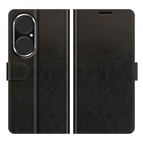 Huawei P50 Style Leder Design Hülle