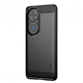 Huawei P50 Kohlefaser Cover Gebürstet MOFI