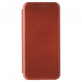 Flip Cover Huawei P50 Pro Kohlefaser