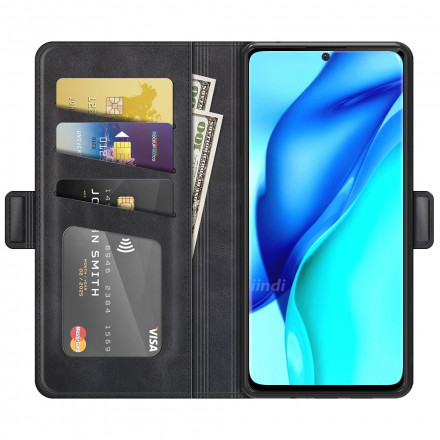 Huawei P50 Pro Style Leder Design Hülle