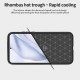 Huawei P50 Pro Kohlefaser Cover Gebürstet MOFI