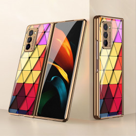 Samsung Galaxy Z Fold2 Glasschale Panzerglas Dreiecke GKK