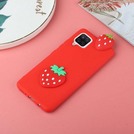Samsung Galaxy A42 5G Hülle Die Erdbeere 3D
