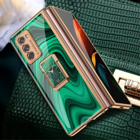 Samsung Galaxy Z Fold2 Vintage Uhr Cover und GKK Halter