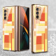 Samsung Galaxy Z Fold2 Panzerglas Cover Buntes Design GKK