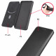 Flip Cover Huawei Mate 40 Pro Kohlefaser