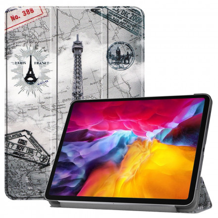 Smart Case iPad Pro 11" (2021) Eiffelturm Stifthalter