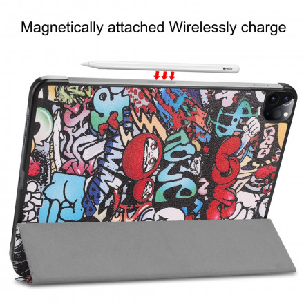 Smart Case iPad Pro 11" (2021) Graffiti-Stifthalter