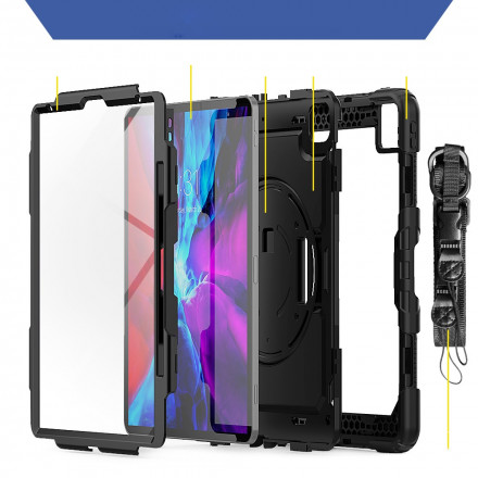 iPad Pro 12.9" (2021) (2020) (2018) Ultra widerstandsfähig Multi-Funktions-Cover
