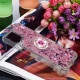 Samsung Galaxy A12 / M12 Glitter Cover mit Ringhalter