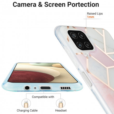 Samsung Galaxy A12 / M12 Marmor Design Ultra Cover