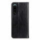 Flip Cover Sony Xperia 5 III Leder Litchi Gespalten Klassisch